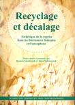 Recyclage et décalage. Autor: Jakubczuk Renata, Maziarczyk Anna. Dadada.pl Okładka książki Recyclage et décalage