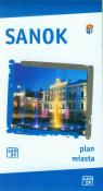 Opakowanie Sanok Plan miasta 1:11 000