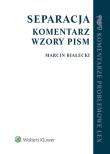 Okładka książki Separacja Komentarz Wzory pism