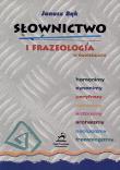 Słownictwo i frazeologia w ćwiczeniach. Autor: Bąk Janusz. Dadada.pl Okładka książki Słownictwo i frazeologia w ćwiczeniach