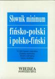 Okładka książki Słownik minimum fińsko-polski i polsko-fiński