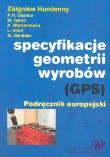 Opakowanie Specyfikacje geometrii wyrobów GPS