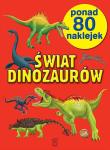 Okładka książki Świat dinozaurów ponad 100 naklejek w.2012