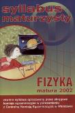 Opakowanie Syllabus maturzysty   Fizyka z astronomią, matura 2002