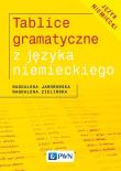 Okładka książki Tablice gramatyczne z języka niemieckiego