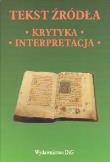 Opakowanie Tekst źródła Krytyka Interpretacja