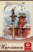 Opakowanie WARSZAWA AKWARELE - talia 55 kart