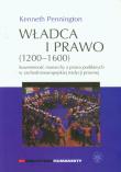Władca i prawo 1200-1600. Autor: Pennington Kenneth. Dadada.pl Okładka książki Władca i prawo 1200-1600