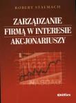 Okładka książki Zarządzanie firmą w interesie akcjonariuszy