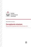 Zarządzanie miastem. Autor: Wiktorska-Święcka Aldona. Dadada.pl Okładka książki Zarządzanie miastem