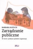 Okładka książki Zarządzanie publiczne