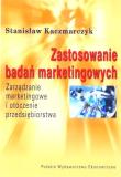Zastosowania badań marketingowych. Autor: Kaczmarczyk Stanisław. Dadada.pl Okładka książki Zastosowania badań marketingowych