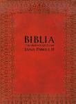 Okładka książki Biblia z komentarzami Jana Pawła II