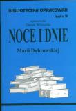 Biblioteczka opracowań nr 079 Noce i Dnie. Autor: Danuta Wilczycka. Dadada.pl Okładka książki Biblioteczka opracowań nr 079 Noce i Dnie