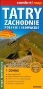 Okładka książki Comfort! map Tatry Zach Pol i Słow 1:30 000