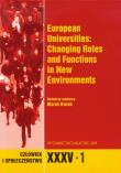 Człowiek i Społeczeństwo XXXV/1 European Universities: Changing Roles and Functions in New Environments. Wydawca: Wydawnictwo Naukowe UAM. Dadada.pl Opakowanie Człowiek i Społeczeństwo XXXV/1 European Universities: Changing Roles and Functions in New Environments