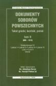 Dokumenty Soborów Powszechnych t.2. Autor: Baron Arkadiusz, Pietras Henryk. Dadada.pl Okładka książki Dokumenty Soborów Powszechnych t.2