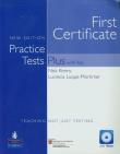 First Certificate Practice Tests Plus with Key Teaching not just testing z płytą CD. Autor: Kenny Nick, Luque-Mortimer Lucrecia. Dadada.pl Okładka książki First Certificate Practice Tests Plus with Key Teaching not just testing z płytą CD