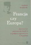 Okładka książki Francja czy Europa