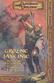 Groźne jaskinie. Autor: Lain T.H.. Dadada.pl Okładka książki Groźne jaskinie