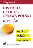 Okładka książki Historia ustroju i prawa Polski w pigułce