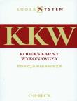 Kodeks Karny Wykonawczy. Autor: Czernicka Magdalena. Dadada.pl Okładka książki Kodeks Karny Wykonawczy