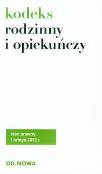 Kodeks rodzinny i opiekuńczy. Autor: Lech Krzyżanowski. Dadada.pl Okładka książki Kodeks rodzinny i opiekuńczy