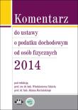Komentarz do ustawy o podatku dochodowym od osób fizycznych 2014. Wydawca: ODDK. Dadada.pl Opakowanie Komentarz do ustawy o podatku dochodowym od osób fizycznych 2014