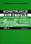 Konstrukcje żelbetowe t.2. Autor: Starosolski Włodzimierz. Dadada.pl Okładka książki Konstrukcje żelbetowe t.2