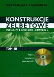 Konstrukcje żelbetowe t.3 + 2CD. Autor: Starosolski Włodzimierz. Dadada.pl Okładka książki Konstrukcje żelbetowe t.3 + 2CD