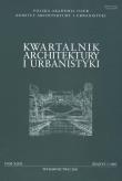 Opakowanie Kwartalnik Architektury i Urbanistyki  3/2002 TOM XLVII