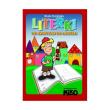 Literki od kropeczki do laseczki. Autor: Beata Krysińska. Dadada.pl Okładka książki Literki od kropeczki do laseczki