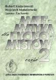 Okładka książki Matematyka dla ekonomistów Część 2