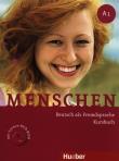 Menschen A1 Kursbuch mit DVD-ROM. Autor: Sandra Evans, Pude Angela, Specht Franz. Dadada.pl Okładka książki Menschen A1 Kursbuch mit DVD-ROM
