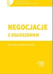 Okładka książki Negocjacje z ogłoszeniem