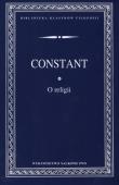 O religii. Autor: Constant Benjamin. Dadada.pl Okładka książki O religii