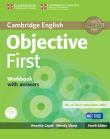 Objective First Workbook with Answers + CD. Autor: Capel Annette, Sharp Wendy. Dadada.pl Okładka książki Objective First Workbook with Answers + CD