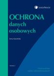 Ochrona danych osobowych. Autor: Kamińska Irena. Dadada.pl Okładka książki Ochrona danych osobowych