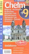 Okładka książki Plan Miasta Chełm/Zamość + 9 Miast 1:20 000 DEMART