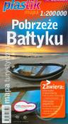 Okładka książki Plan miasta - Pobrzeże Bałtyku PLASTIK  DEMART