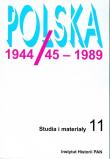 Okładka książki Polska 1944/45-1989