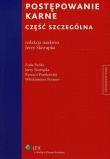 Postępowanie karne Część szczególna. Autor: Ponikowski Ryszard, Posnow Włodzimierz, Jerzy Skorupka (red.nauk.), Świda Zofia. Dadada.pl Okładka książki Postępowanie karne Część szczególna