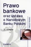 Opakowanie Prawo bankowe oraz ustawa o Narodowym Banku Polskim