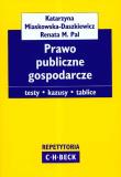 Prawo publiczne gospodarcze. Autor: Miaskowska-Daszkiewicz Katarzyna, Pal Renata M.. Dadada.pl Okładka książki Prawo publiczne gospodarcze