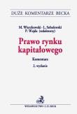 Prawo rynku kapitałowego Komentarz. Wydawca: C.H. Beck. Dadada.pl Opakowanie Prawo rynku kapitałowego Komentarz