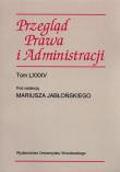 Opakowanie Przegląd prawa i administracji Tom 85