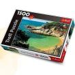 Okładka książki Puzzle 1500 Tajemnicza zatoczka TREFL