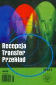 Opakowanie Recepcja Transfer Przekład t.6