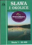 Opakowanie Sława i okolice Mapa turystyczna 1:50 000