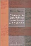 Okładka książki Słownik języka polskiego Samuela Bogumiła Lindego